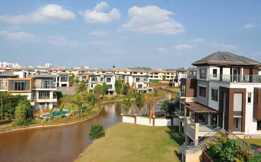 海口鴻洲江山二、三期住宅總承包工程